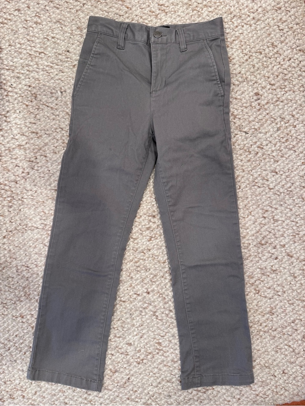 RVCA Boys' Straight Leg Pants in Gray